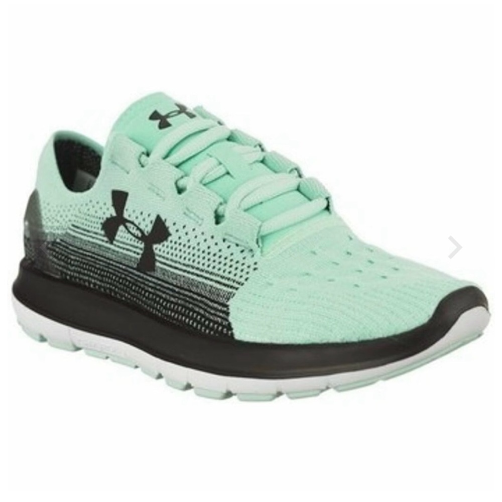 Under Armour Women's Mint and Black Athletic Shoes
